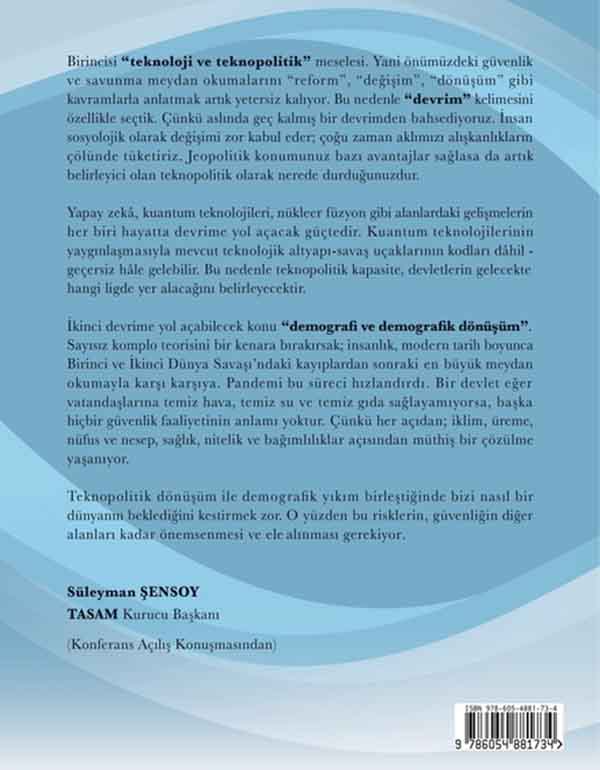 SAVUNMA, GÜVENLİK ve İSTİHBARAT DEVRİMİ